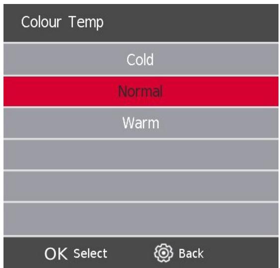 THOMSON 24HD2S13 - Température de couleur - 1
