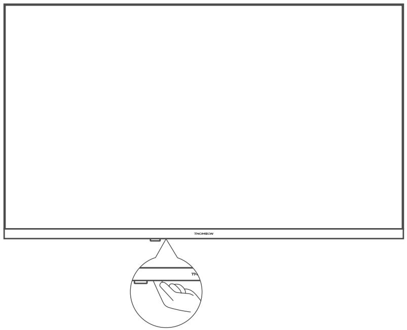 THOMSON 24HD2S13 - Touche du téléviseur - 1
