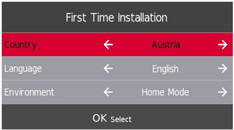 THOMSON 24HD2S13 - Sélection du pays - 1