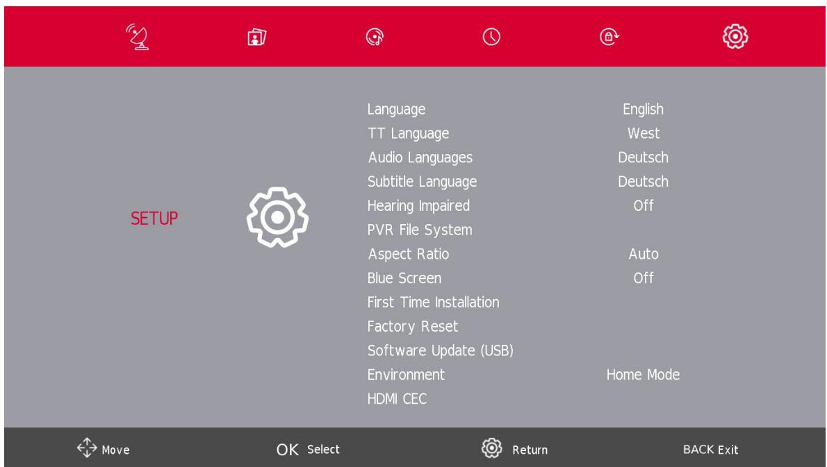 THOMSON 24HD2S13 - Menu Configuration - 1