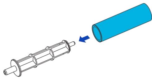 Dascom DC-8600 - Replacing the Cleaning Roller - 4