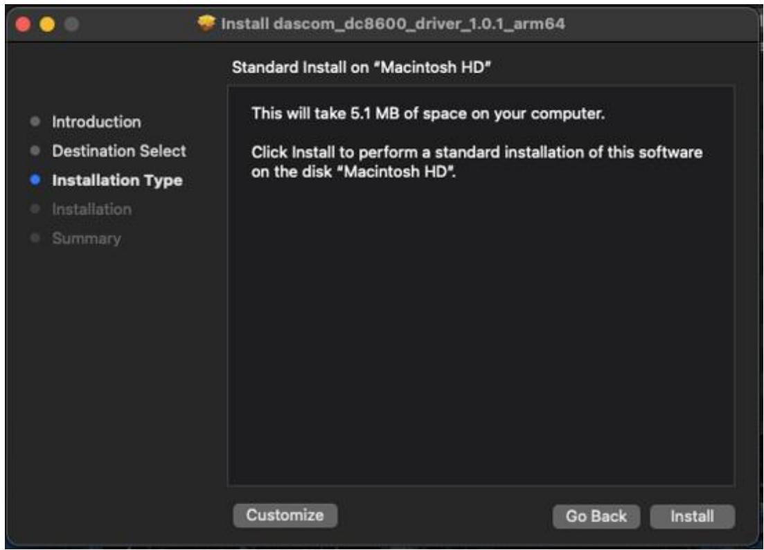 Dascom DC-8600 - Installing - 3