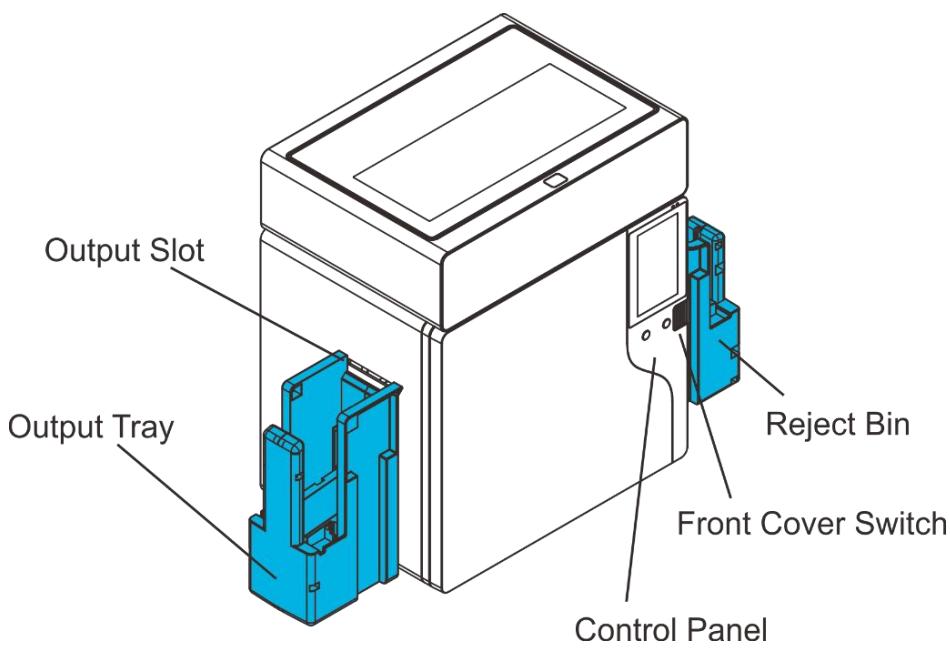 Dascom DC-8600 - The profile of printer - 1