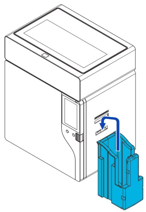 Dascom DC-8600 - Installing the Reject Bin - 1