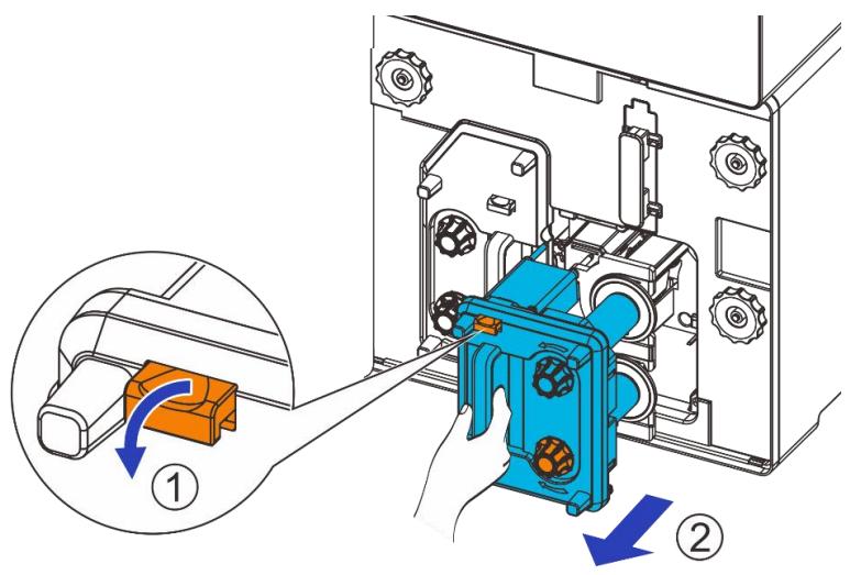 Dascom DC-8600 - Replacing the Ribbon - 4