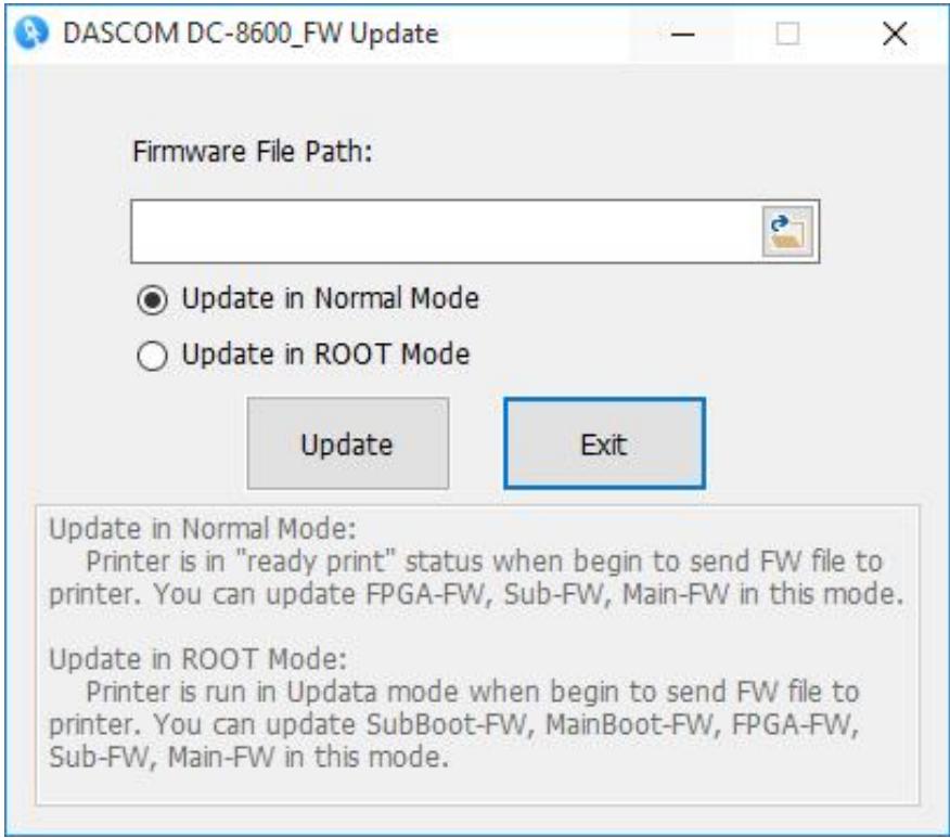 Dascom DC-8600 - Firmware update - 2
