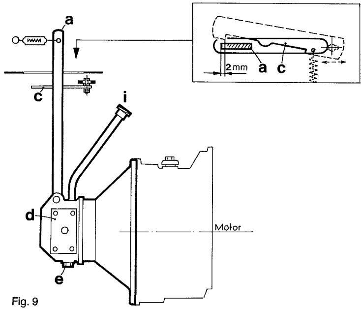 AEBI Terratrac TT 77 - Embrayagede prisede force (fig.9) - 1