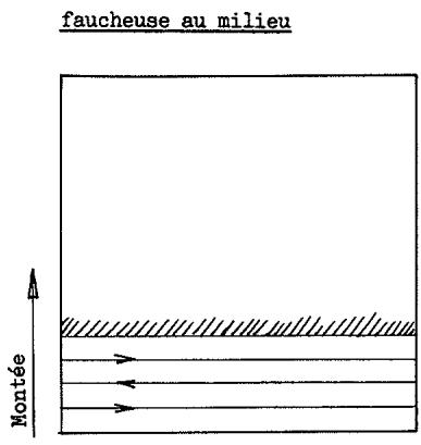 AEBI Terratrac TT 77 - c) Parcelles irrégulières (fig. 20/21/22) - 1