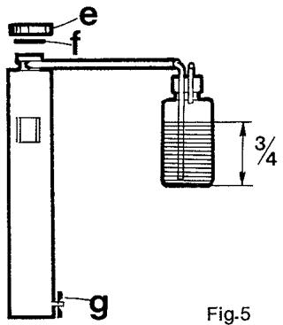 AEBI TP 35 - Niveau de liquide dans le radiateur (fig. 5) - 1