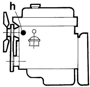 AEBI TP 35 - Niveau de liquide dans le radiateur (fig. 5) - 2