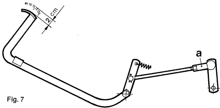 AEBI TP 35 - Jeu de l'embrayage (fig. 7) - 1