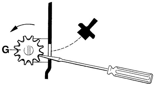 AEBI TP 35 - Réglage (fig. 6) - 2