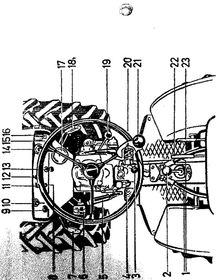 Agria 6700 - Mise en route du tracteur - 2