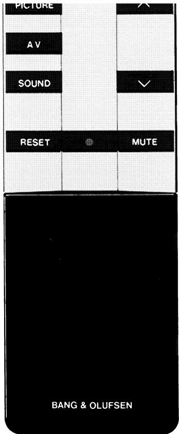 BANG & OLUFSEN BEOVISION LX/L 2502/2802 - QUICK OPERATION GUIDE - 1