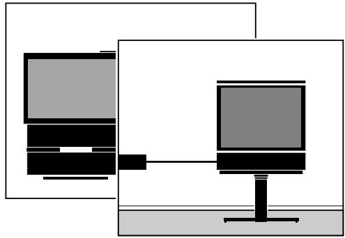 BANG & OLUFSEN Beovision MX 4000, 6000, 7000 - Utilisation d'un BeoVision MX dans une piece link - 1
