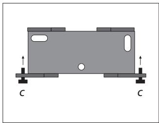 BANG & OLUFSEN BeoLab 3500 - Pour fixer la BeoLab 3500 sur un mur solide : - 3