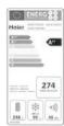 HAIER HFR5719EWMG - 2.2 - 4