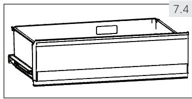 HAIER HFR5719EWMG - Tiroir My Zone - 1