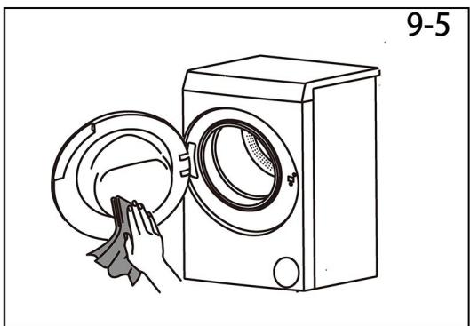 HAIER HWD100-B14367U1 - Nettoyage du tambour - 4