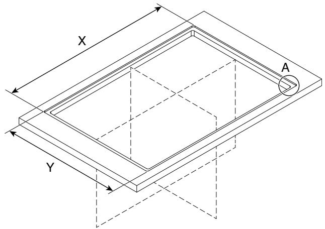 MAYTAG MCIT8030SB, MCIT8036SB - Dimensions de l'armoire - 5