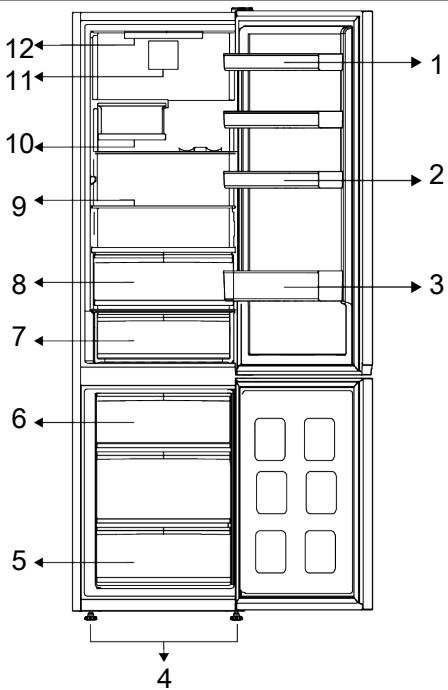 WHIRLPOOL WHK 25404 XBR5E - Notre réfrigérateur - 1