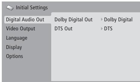 BANG & OLUFSEN BeoCenter 2 - Contenu du menu Play mode - 1