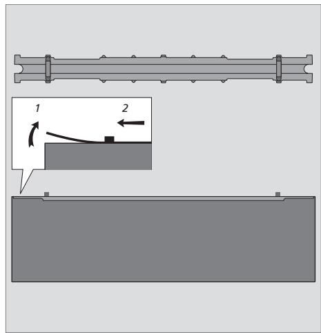 BANG & OLUFSEN BeoCenter 2 / boitier de prises - Emplacement de I'elément master et du boitier de prises ... - 4