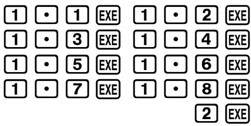 CASIO FC-100V (2nd edition / FINANCIAL CONSULTANT) - Calcul de régression linéaire - 10