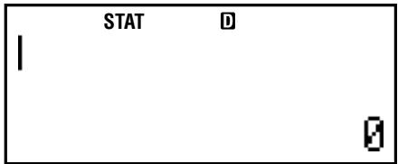 CASIO FC-100V (2nd edition / FINANCIAL CONSULTANT) - Calcul statistique à une variable - 22
