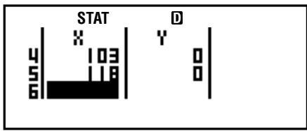 CASIO FC-100V - Autres types de calcul de régression - 7