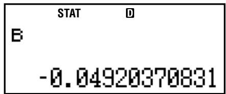 CASIO FC-100V - Autres types de calcul de régression - 97