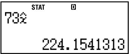CASIO FC-100V - Autres types de calcul de régression - 63