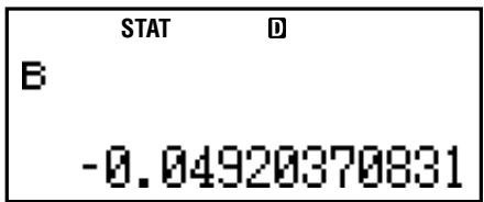 CASIO FC-200V (2nd edition / FINANCIAL CONSULTANT) - Autres types de calcul de régression - 2