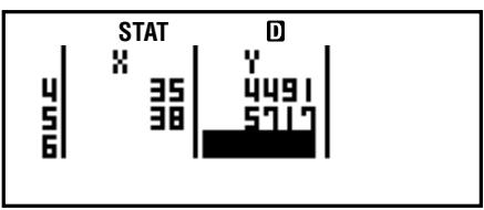 CASIO FC-200V (2nd edition / FINANCIAL CONSULTANT) - Example 18: y = A x^B - 1