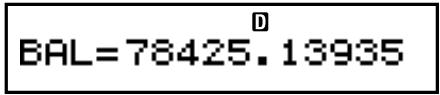 CASIO FC-200V (2nd edition / FINANCIAL CONSULTANT) - Appuyez sur SOLVE pour effectuer le calcul. - 1