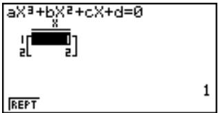 CASIO CFX-9850GB PLUS - Example - 1