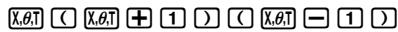 CASIO CFX-9850GB PLUS - Example - 1