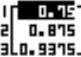 CASIO CFX-9850GB PLUS - Example - 1