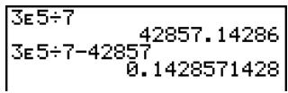 CASIO CFX-9850GB PLUS - Example - 2