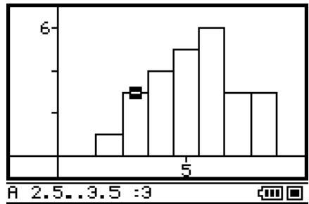CASIO ClassPad 330 PLUS - - [Graph] - [Histogram] (1) - 2
