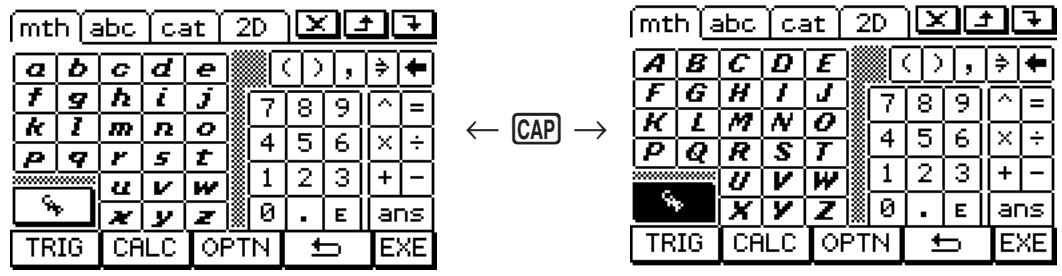 CASIO ClassPad 330 PLUS - - Jeu de la touche (VAR) - 1