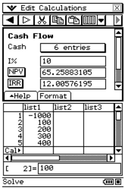 CASIO ClassPad 330 PLUS - Remarque - 1