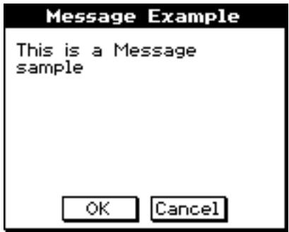 CASIO ClassPad 330 PLUS - Message - 1
