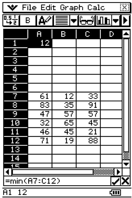 CASIO ClassPad 330 PLUS - - List-Calculus - min - 1