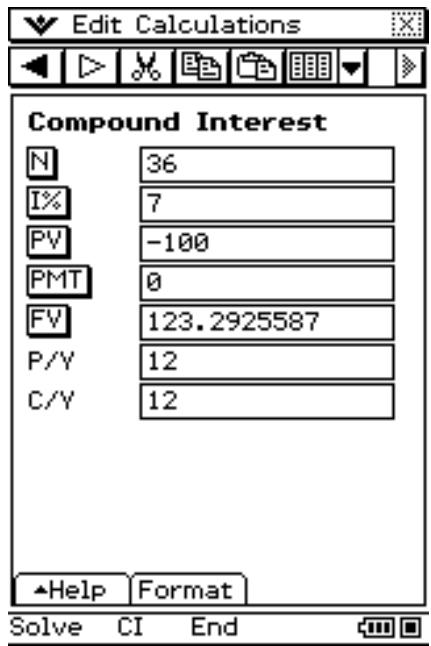 CASIO ClassPad 330 PLUS - ■ Exemple 2 - 1