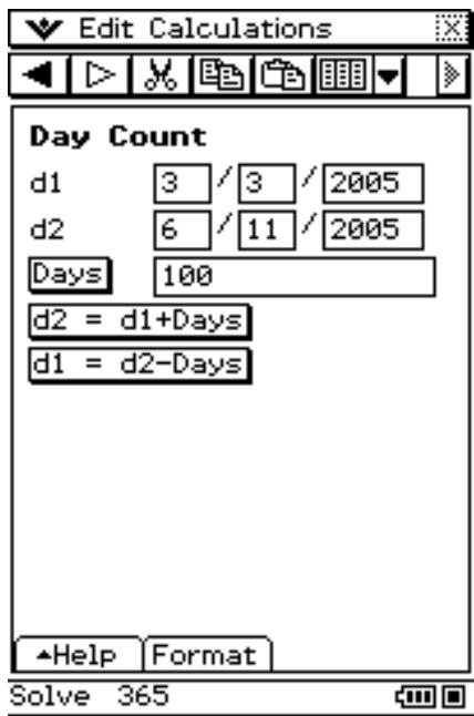 CASIO ClassPad 330 PLUS - ■ Example 1 - 1