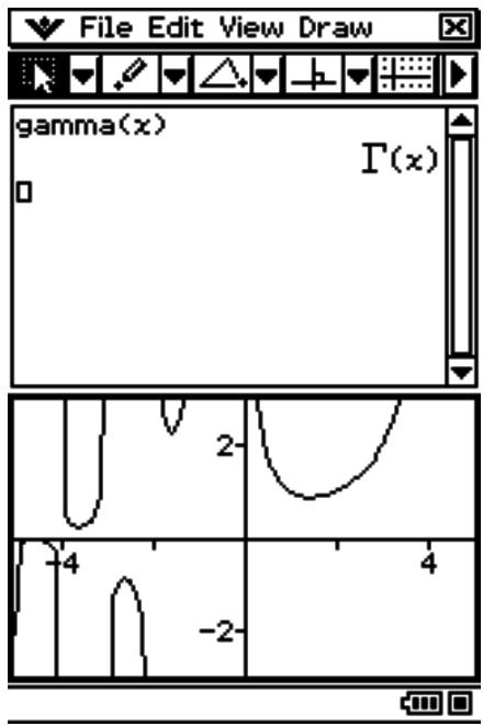 CASIO ClassPad 330 PLUS - Examples : - 2
