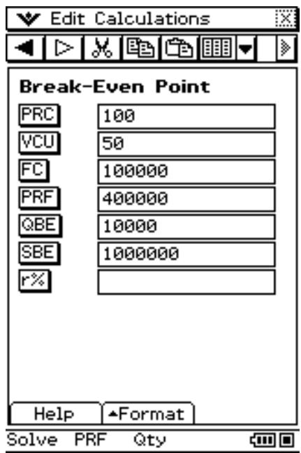 CASIO ClassPad 330 PLUS - ■ Example 1 - 1