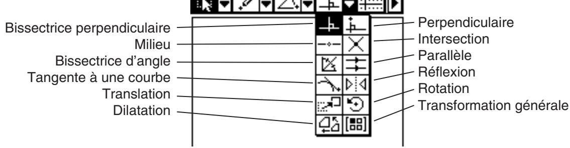 CASIO ClassPad 330 PLUS - Emploi du sous-menu Construct - 2