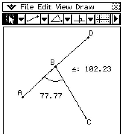 CASIO ClassPad 330 PLUS - Specification du format numérique d'une mesure - 1